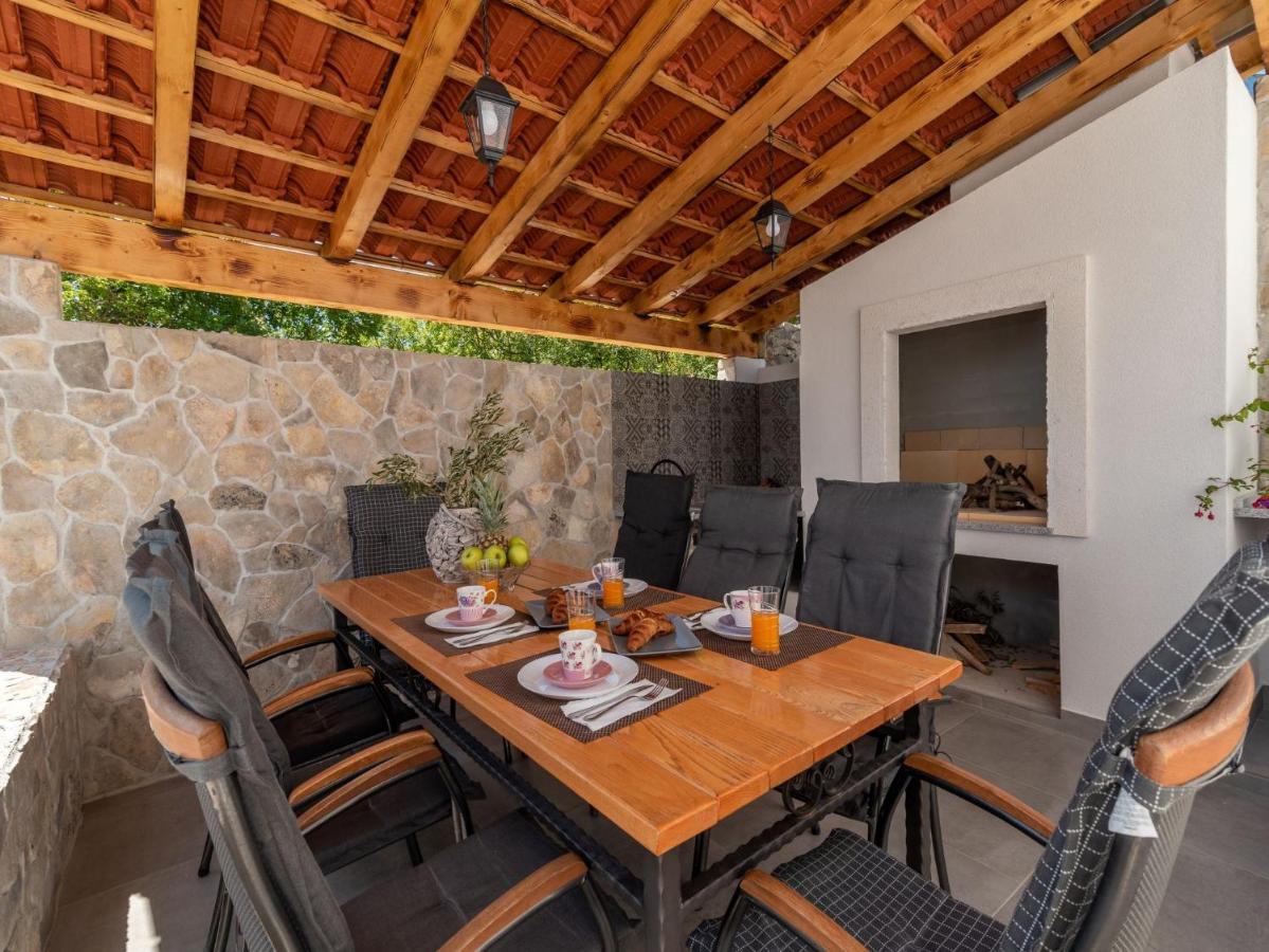 Scenic Sea View,Three Bedroom Villa With Pool Trogir Ngoại thất bức ảnh